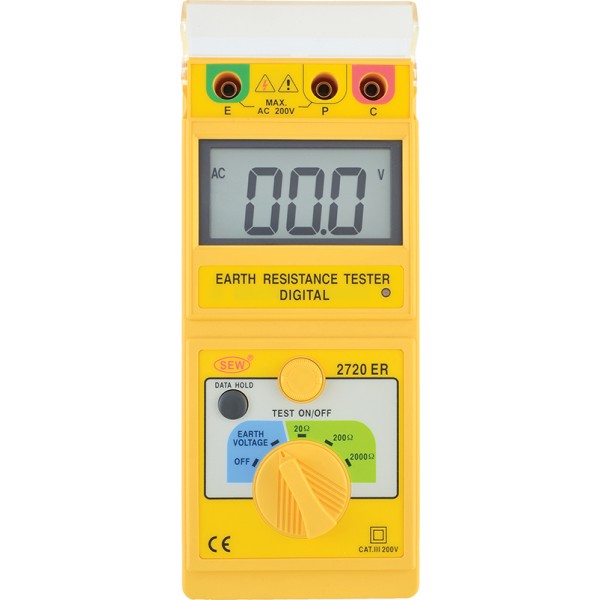 SEW 2720 ER - измеритель сопротивления заземления цифровой