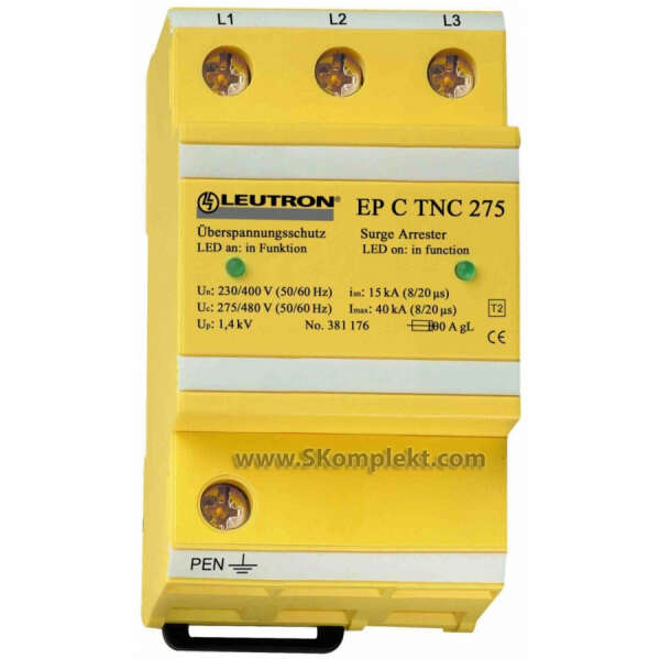 LEUTRON LE-385-570 Ограничитель перенапряжений (УЗИП) EP C TNC 350/FM