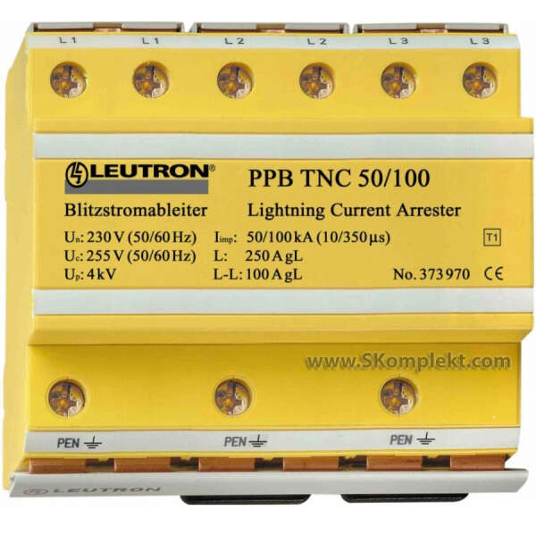 LEUTRON LE-373-972 Ограничитель перенапряжений (УЗИП) PP B TNC 50/100/FM
