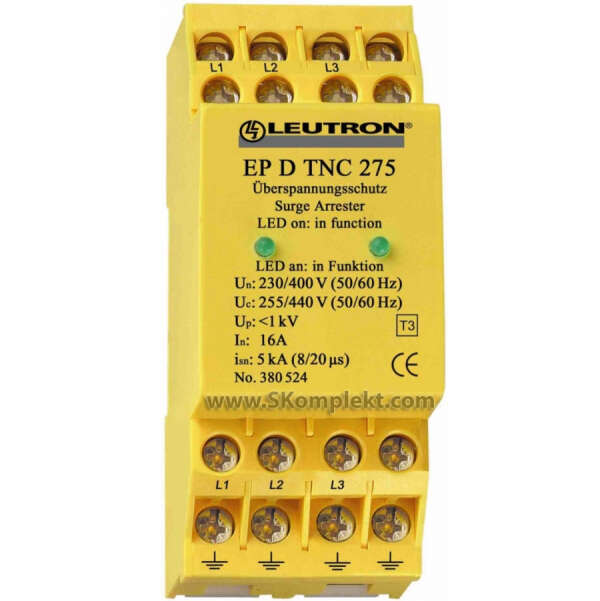 LEUTRON LE-380-525 Ограничитель перенапряжений (УЗИП) EP D TNC 275/FM