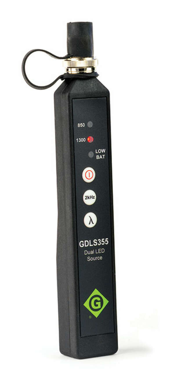 Greenlee DLS355FB - источник оптического излучения 1310/1550нм с SC адаптером