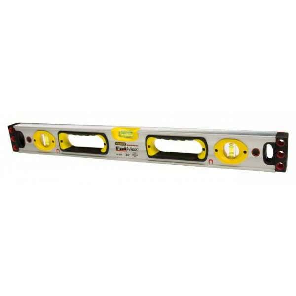 Stanley 1-43-537 - УРОВЕНЬ "FATMAX" МАГНИТНЫЙ 900ММ Х 3 КАПСУЛЫ 0,5ММ/М