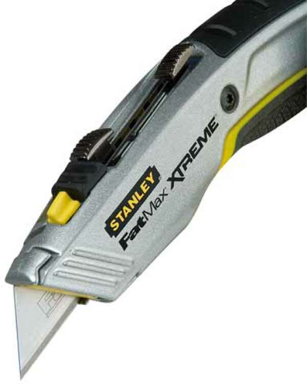 Stanley 0-10-789 - НОЖ "FATMAX XTREME" С 2-МЯ ВЫДВИЖНЫМИ ЛЕЗВИЯМИ С ФРОНТАЛЬНОЙ ЗАГРУЗКОЙ