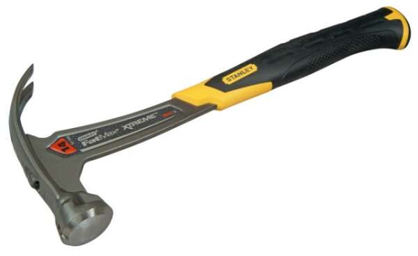Stanley XTHT1-51148 - МОЛОТОК "FATMAX XTREME WELDED NAILING CURVE" С ИЗОГНУТЫМ ГВОЗДОДЕРОМ14OZ/397Г.