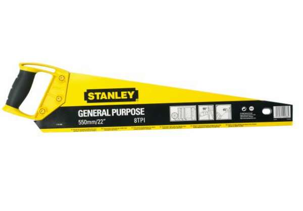 Stanley 1-20-089 - НОЖОВКА ПО ДЕРЕВУ “STANLEY GENERAL PURPOSE” С ЗАКАЛЕННЫМ ЗУБОМ 11 Х 380ММ