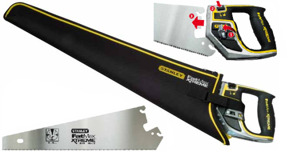 Stanley 0-20-236 - КОМПЛЕКТ НОЖОВКИ ПО ДЕРЕВУ "FATMAX XTREME INSTANTCHANGE" С ДОПОЛНИТЕЛЬНЫМ ПОЛОТНОМ