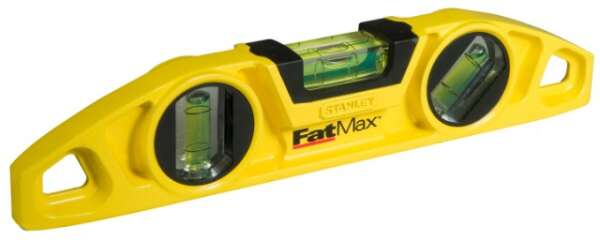 Stanley 0-43-603 - УРОВЕНЬ "FATMAX TORPEDO" МАГНИТНЫЙ 230ММ Х 3 КАПСУЛЫ 0,5ММ/М