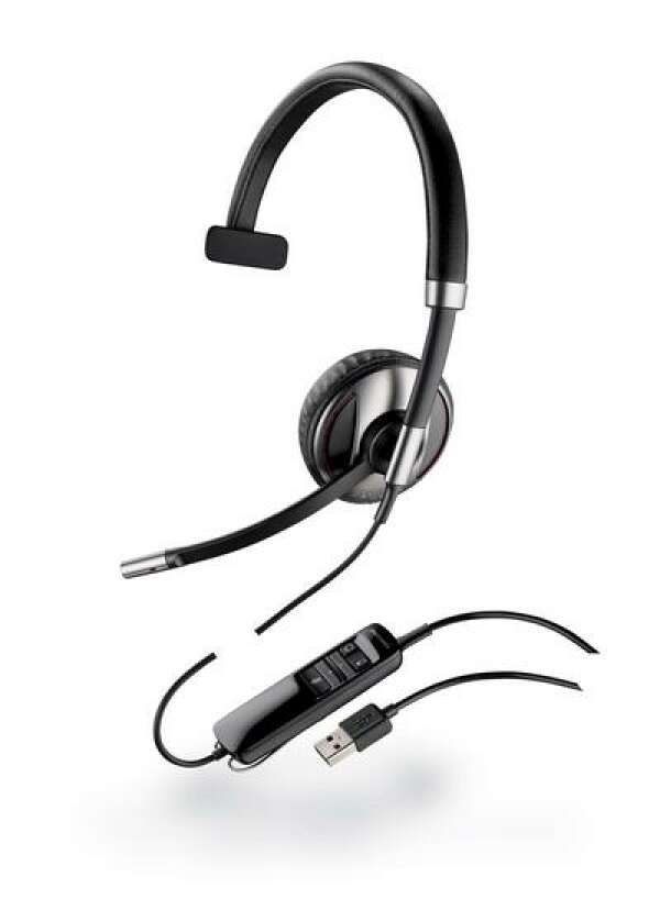 Plantronics Blackwire C710M — мультимедийная гарнитура для компьютера и мобильных устройств, оптимизирована для Microsoft Lync