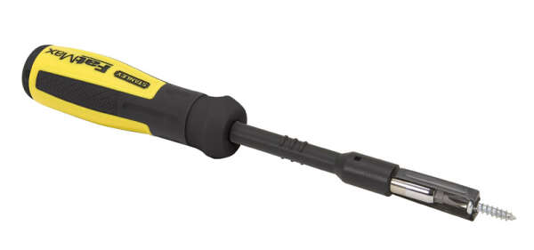 Stanley 9-69-188 - ОТВЕРТКА-ДЕРЖАТЕЛЬ "FATMAX CLIP-N-GRIP MULTI-BIT" С 6-ТЬЮ ВСТАВКАМИ