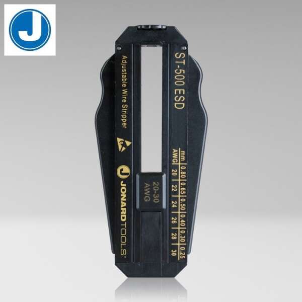 Jonard Tools ST-500ESD - прецизионный антистатический стриппер для провода 0,25 - 0,8 мм