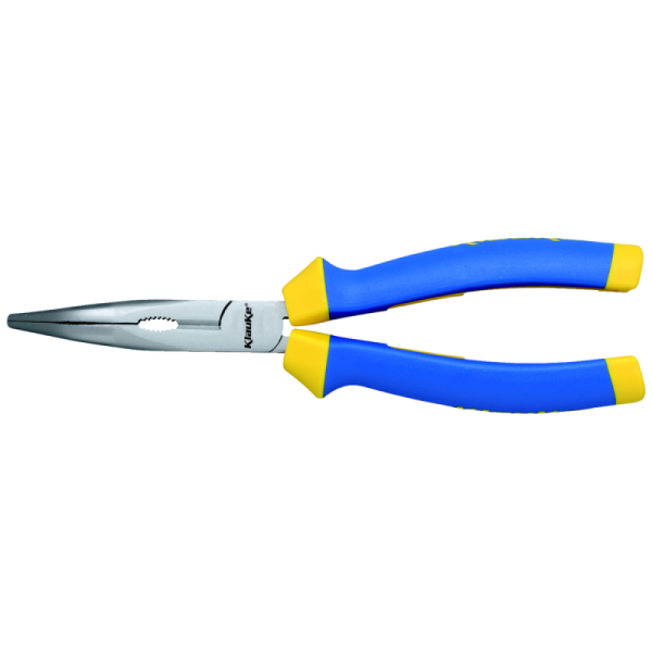 KLAUKE KL055205 - Длинногубцы угловые, DIN ISO 5745, 205 мм