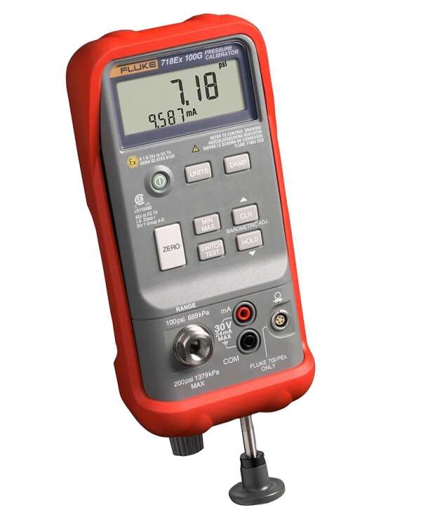 Fluke 718Ex 300G - взрывобезопасный калибратор давления