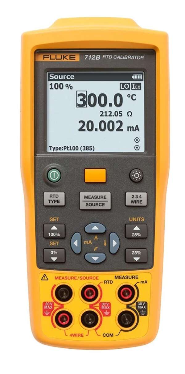 Fluke 712B/RU - калибратор термометров сопротивления (RTD)