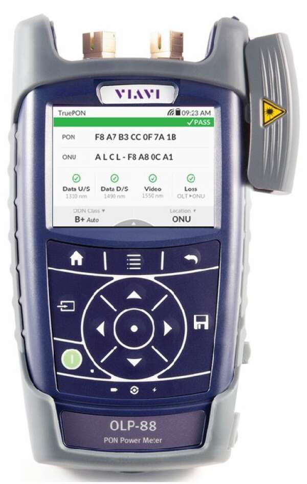 VIAVI 2327/36 - оптический тестер SmartClass Fiber OLP-88 TruePON для GPON сетей 1310/1490/1550 нм