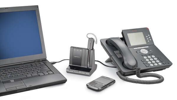 Plantronics Savi W745/A-HL10/S - беспроводное решение для стационарного телефона в комплекте с механическим микролифтом HL10