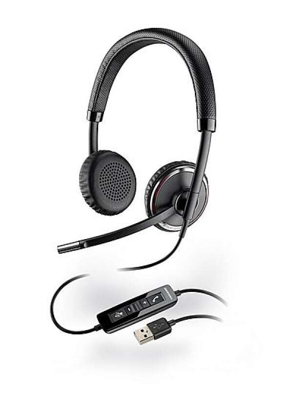 Plantronics Blackwire C520M – мультимедийная гарнитура для компьютера, оптимизирована для Microsoft Lync