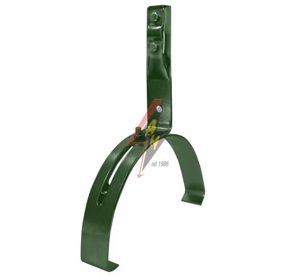 AH Hardt AH-0428P - Коньковый держатель, H=8 cm, проволока Ø 5-10 mm, шир. 21-23 cm, выс. 10-13 cm, серия Platinium