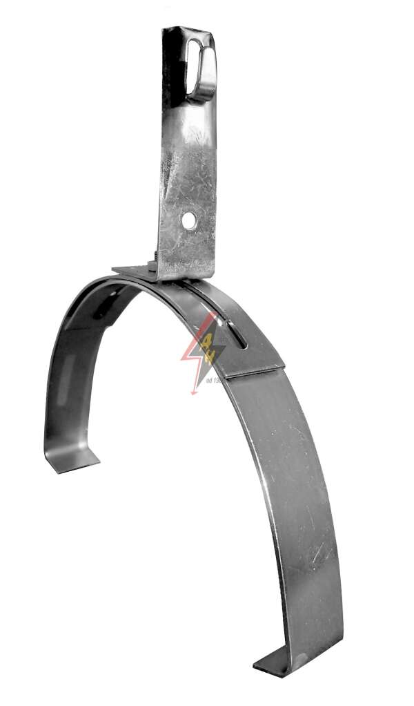 AH Hardt AH-04323 - Коньковый держатель, H=8 cm, проволока Ø 5-8 mm, шир. 26-32 cm, выс. 10-16 cm, сталь нерж.