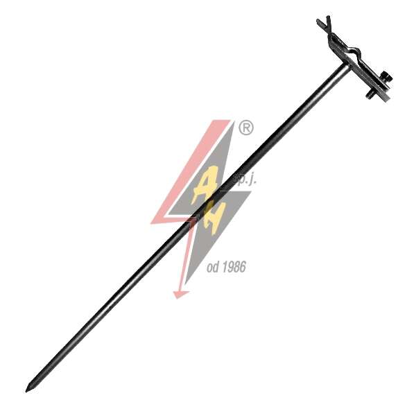 AH Hardt AH-0633S - Универсальный держатель, L=33 cm, B до 30 mm, вбивающийся, проволока Ø 5-12 mm, серия Silver