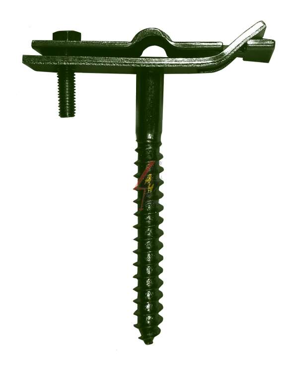 AH Hardt AH-0612P - Универсальный держатель, L=8 cm, B до 30 mm, вкручивающийся, проволока Ø 5-12 mm, серия Platinium