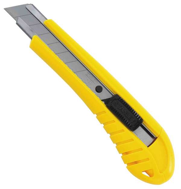 Stanley 0-10-280 - Нож кассетный, лезвие 18мм с отл. сегментами, (в/уп)