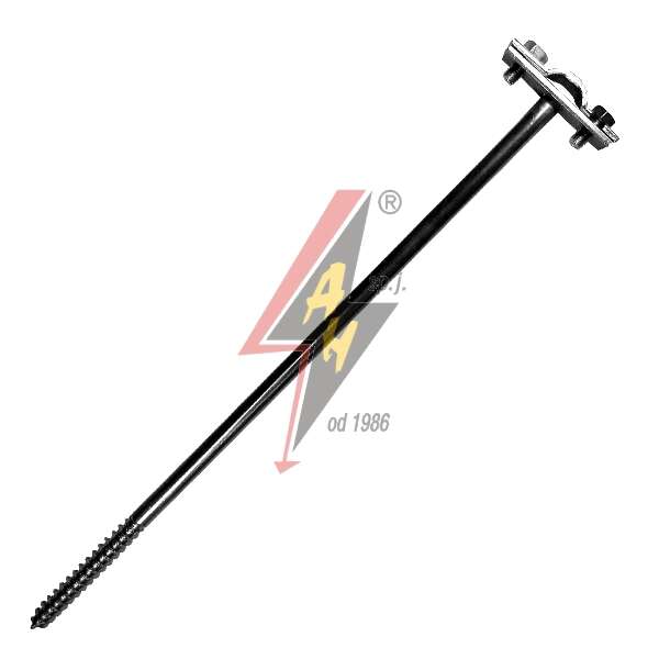AH Hardt AH-0714S - Держатель проволоки , L=25 cm, вкручиваемый, проволока Ø 5-10 mm, серия Silver