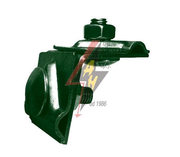 AH Hardt AH-0810P - Держатель на металлический лист, H=4 cm, проволока Ø 5-10 mm, серия Platinium