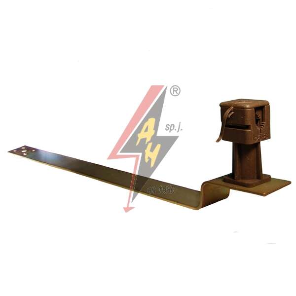 AH Hardt AH-09131 - Держатель для черепицы, L=38 cm, H=6 cm, проволока Ø 6-8 mm, серия Gold