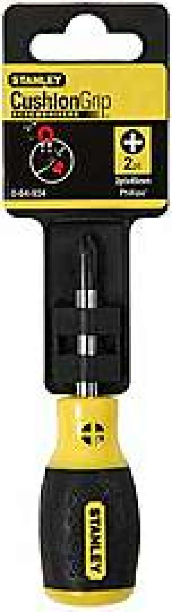 Stanley 0-64-931 ОТВЕРТКА "CUSHION GRIP" ПОД ШЛИЦ PH1 Х 45ММ