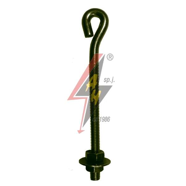 AH Hardt AH-1301P - Держатель натяжной, M10x110, L=16 cm, проволока Ø 5-10 mm, серия Platinium