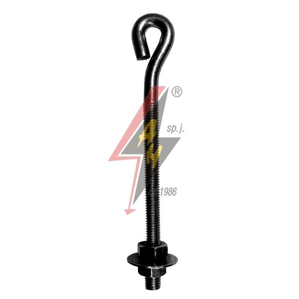 AH Hardt AH-13013 - Держатель натяжной, M10x110, L=16 cm, проволока Ø 5-10 mm, сталь нерж.