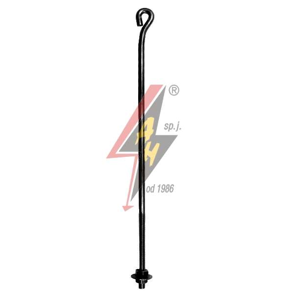 AH Hardt AH-13033 - Держатель натяжной, M10x110, L=40 cm, проволока Ø 5-10 mm, сталь нерж.