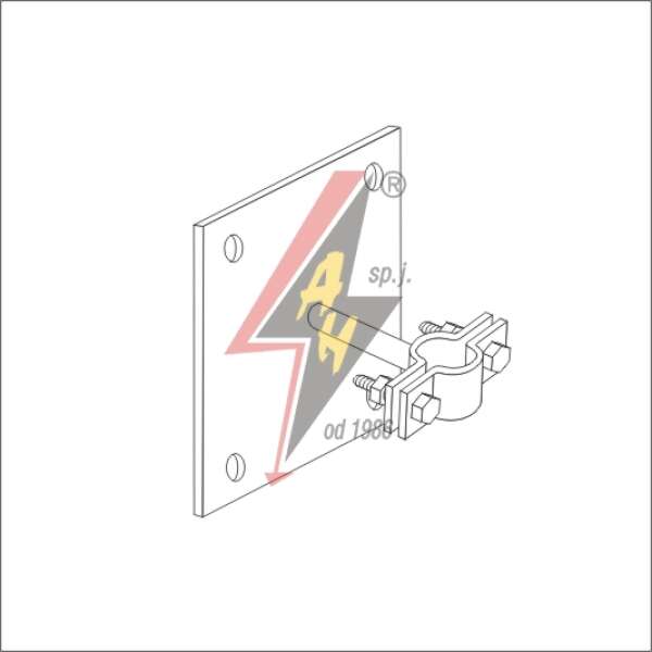 AH Hardt AH-28551 - Держатель изолятора,, Fe/Zn12/C/T2