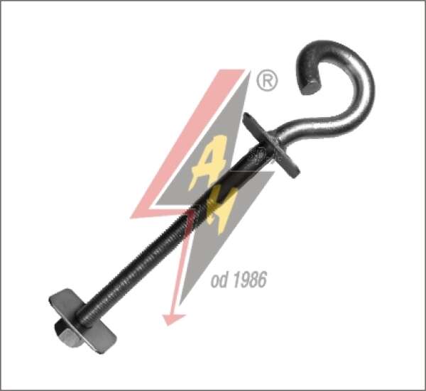 AH Hardt AH-31051 - Сетевое приспособление держатель крючок,, M16x420 mm