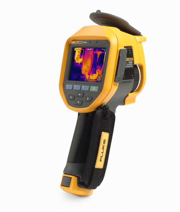 Fluke Ti450 - тепловизор, 3.5'', 320×240 (640×480), 24°×17°, NETD ≤ 0,03 ̊C, LaserSharp, Multisharp