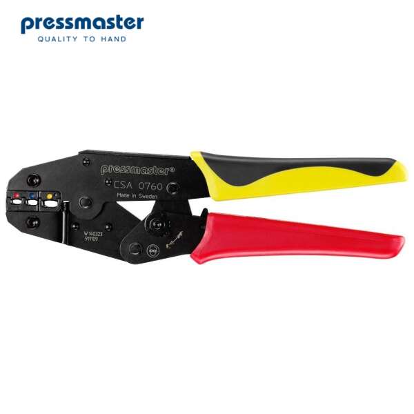 Pressmaster CSA 0760 - кримпер для обжима изолированных наконечников (0.75 - 6 мм²)