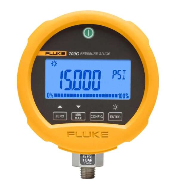 Fluke 700G07 - прецизионный образцовый манометр (от -12 до 500 фунтов/кв. дюйм)