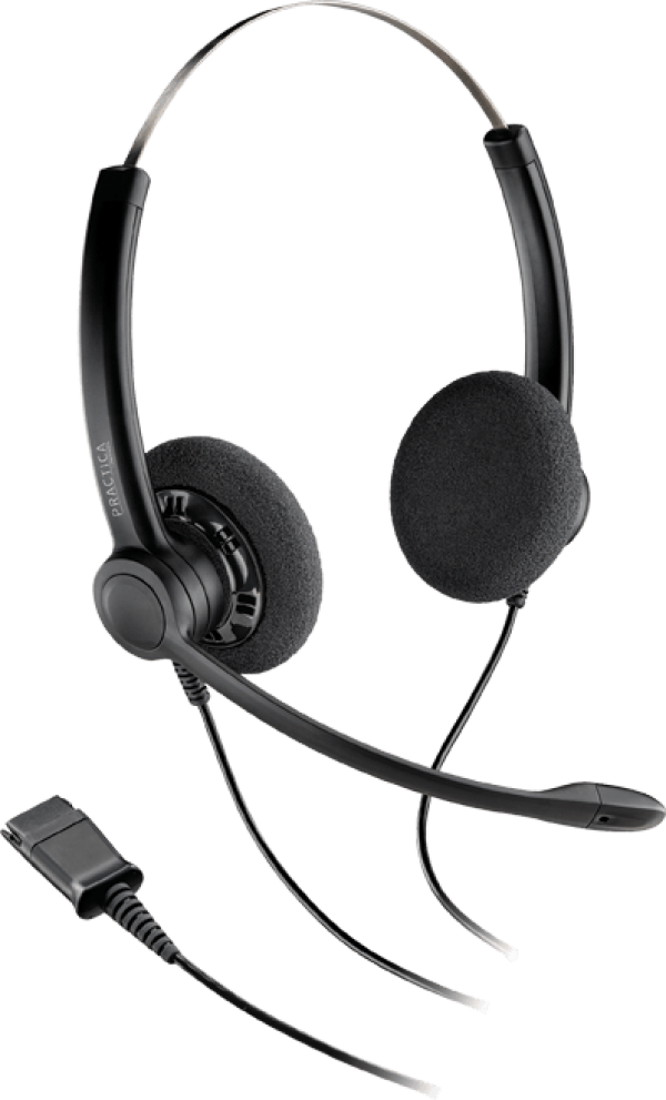 Plantronics Practica SP12-QD - гарнитура телефонная с разъемом QD