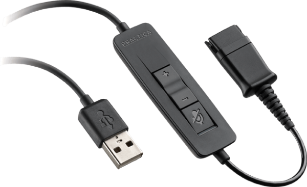 Plantronics шнур-переходник для Practica QD - USB
