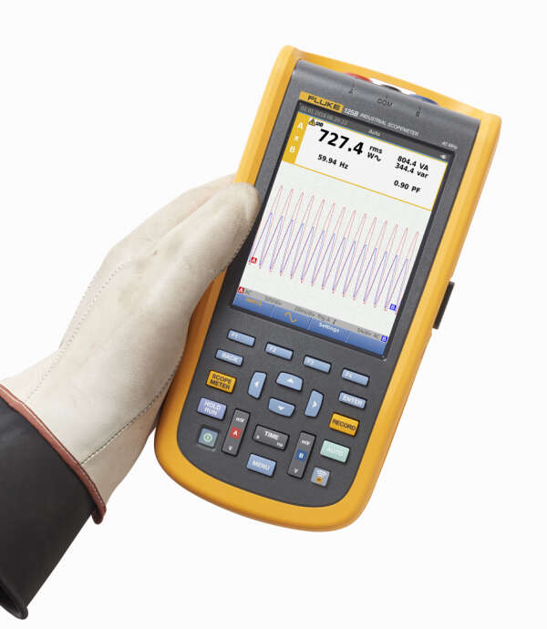 Fluke 125B/S - промышленный портативный осциллограф
