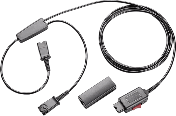 Plantronics шнур-разветвитель для Practica QD с клавишей отключения микрофона