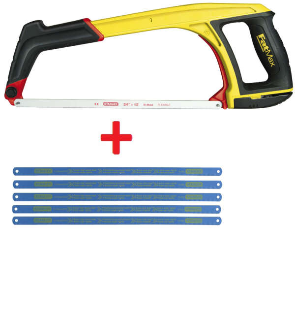 Stanley 0-20-108-PROMO -Ножовка по металлу "FatMax 5 в 1" с пятью дополнительными полотнами