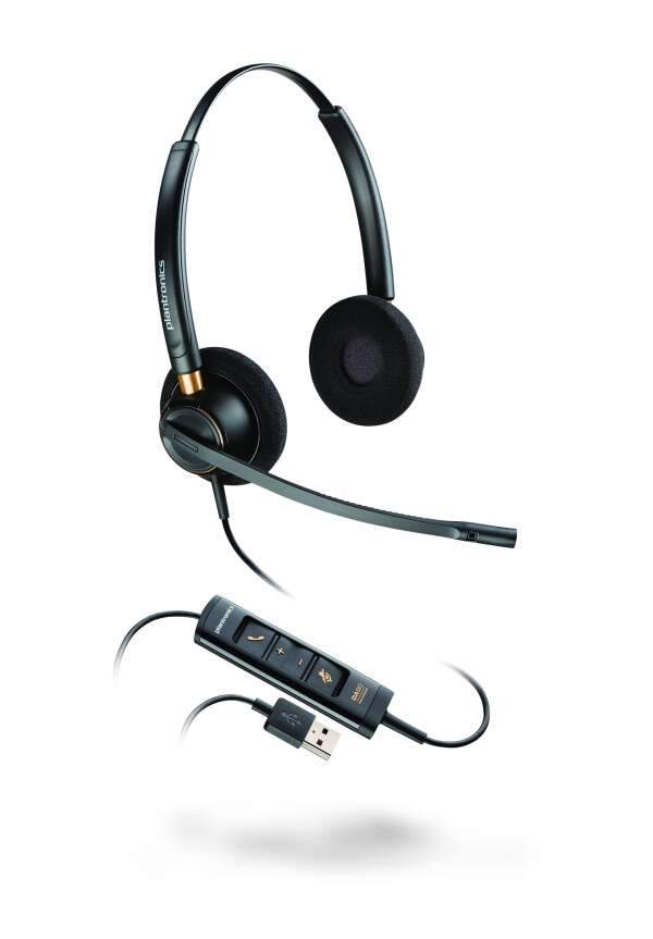 Plantronics EncorePro HW525 USB BNC - профессиональная USB-гарнитура для работы с ПК