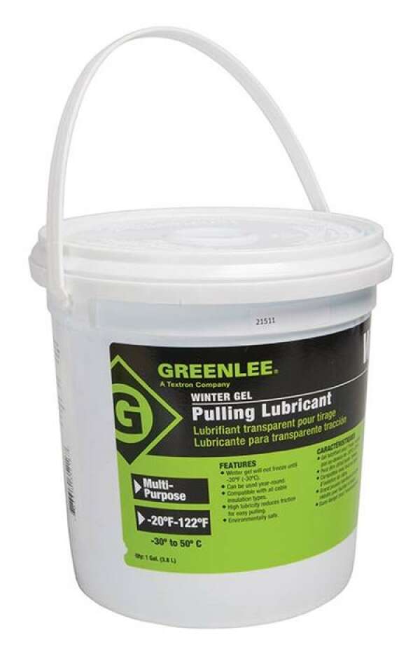 Greenlee WGEL-1 - гель для зимней прокладки (Winter-Gel) 3,79 л