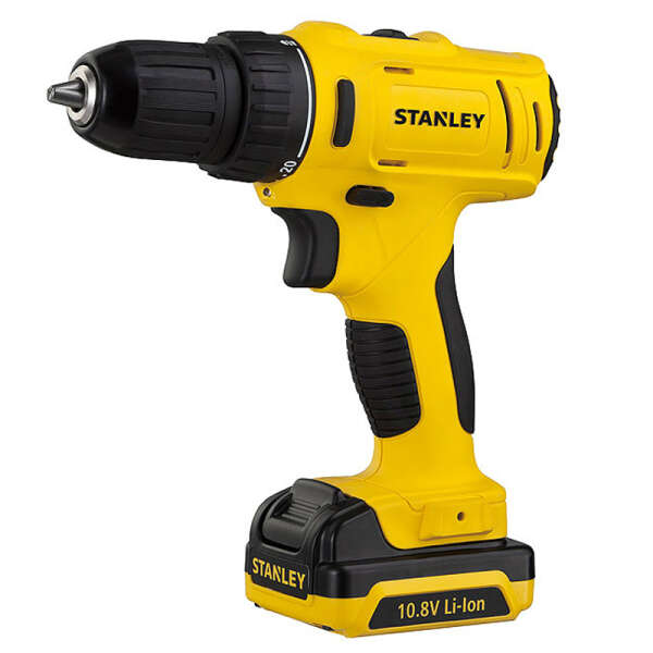 STANLEY SCD12S2 - Дрель-шуруповерт, 10.8В, Li-Ion, 2акк. x 1.5Ач, сумка