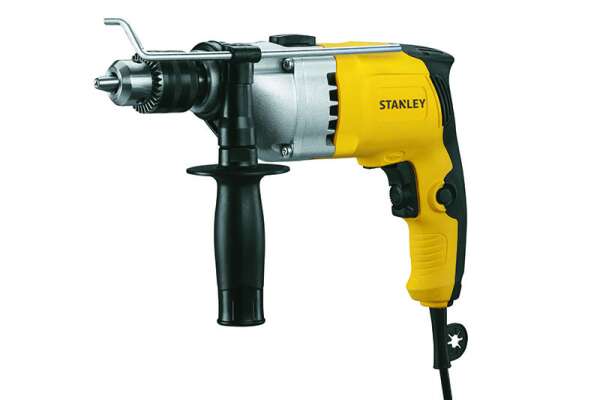 STANLEY STDH8013 - Ударная дрель, 800 Вт, 22 Нм, 0-3000 об/мин, 0-54000 уд/мин., ключевой патрон (ЗВП) 13 мм, 2.4 кг