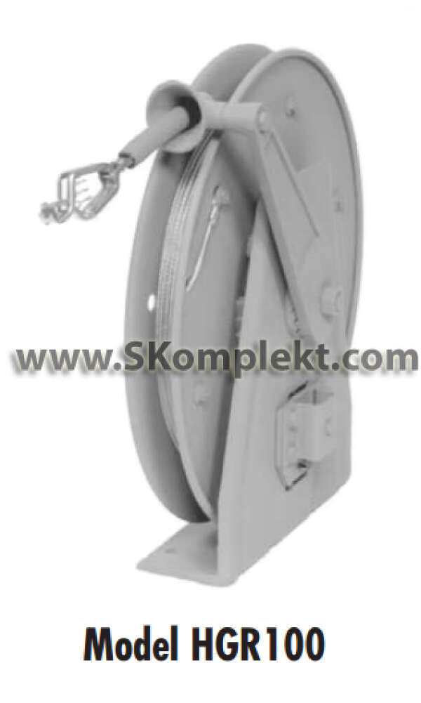 Hannay Reels HR-HGR-100-100 Катушка заземления автоматическая с тросом 30 м