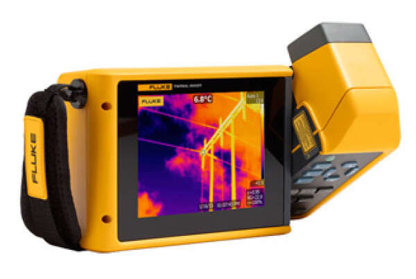 Fluke TiX500 - инфракрасная камера (тепловизор), 5.7'', 320×240 (640×480), 24°×17°, NETD ≤ 0,05 ̊C, LaserSharp, Multisharp