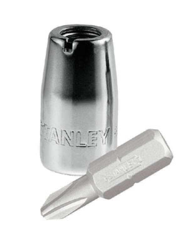 Stanley 1-86-124 - Держатель 1/4" вставок (квадрат-шестигранник)