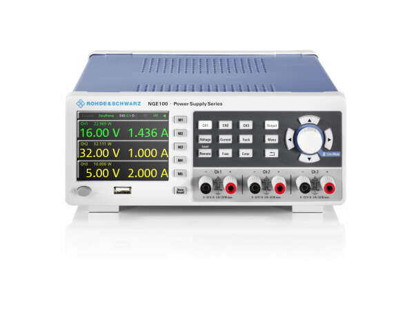 Rohde&Sсhwarz NGE102 - источник питания, 2 канала, выходная мощность 66 Вт